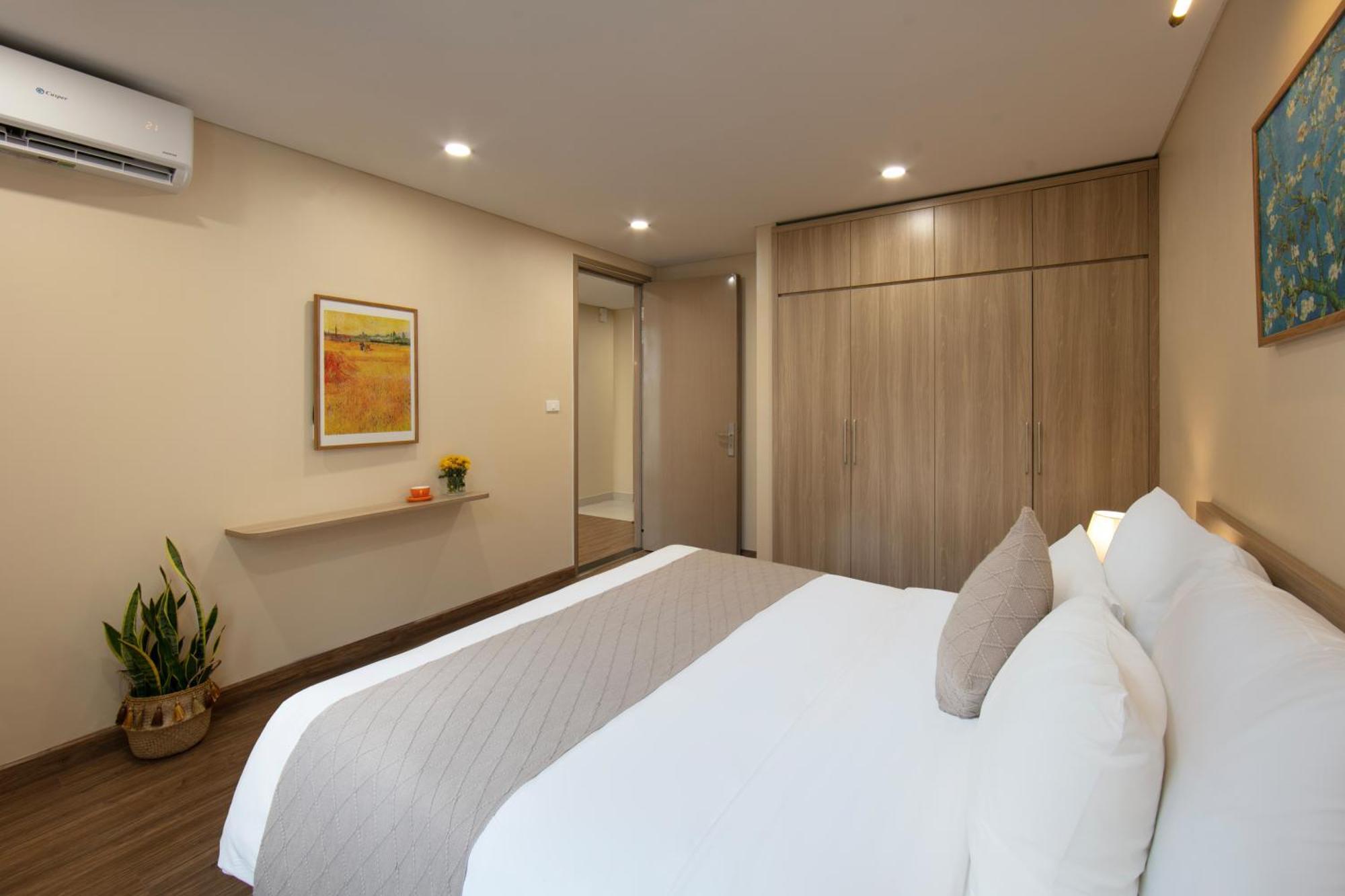 Hb Serviced Apartment - Lac Long Quan Hanoi Bagian luar foto
