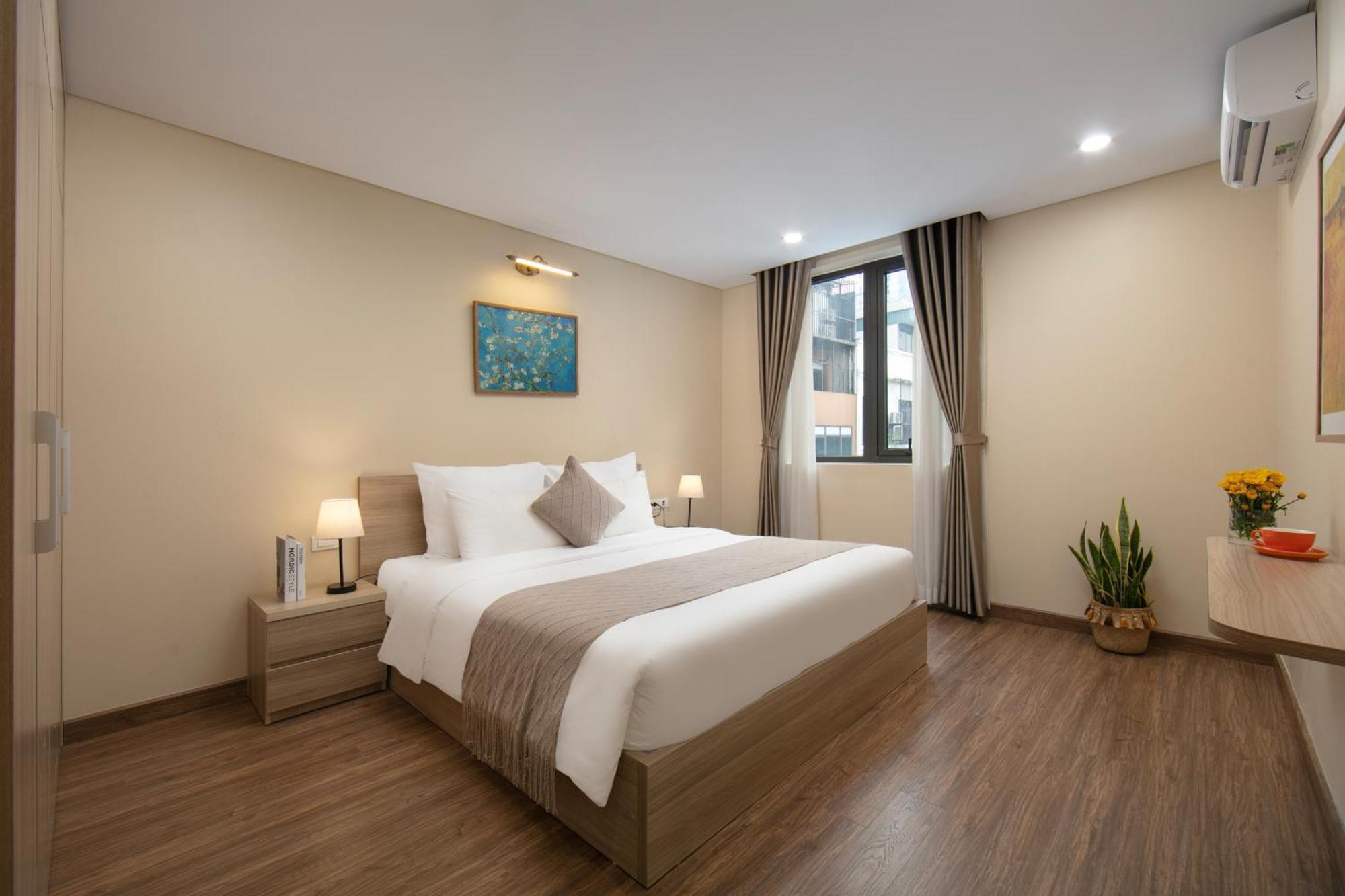 Hb Serviced Apartment - Lac Long Quan Hanoi Bagian luar foto