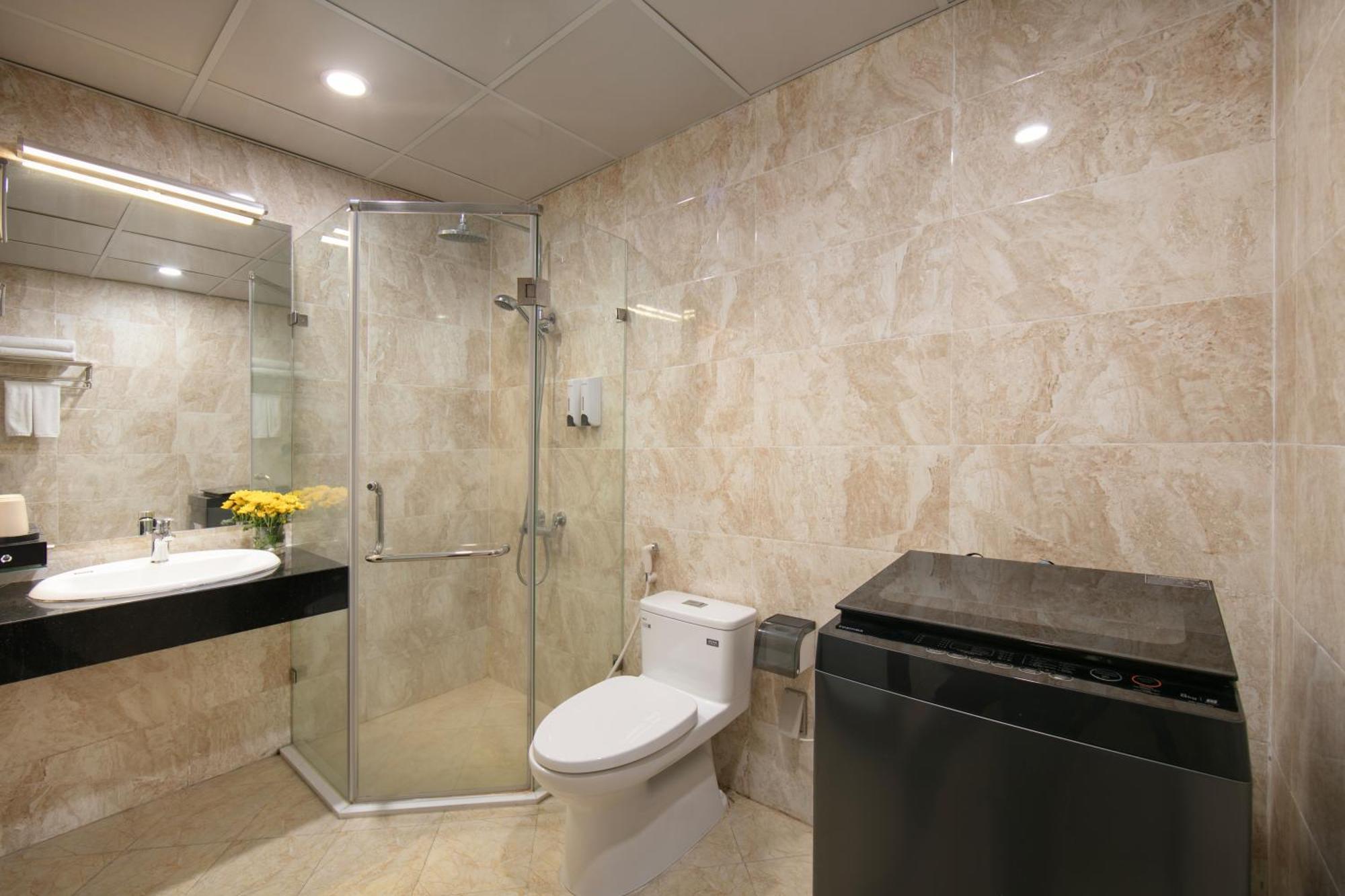 Hb Serviced Apartment - Lac Long Quan Hanoi Bagian luar foto