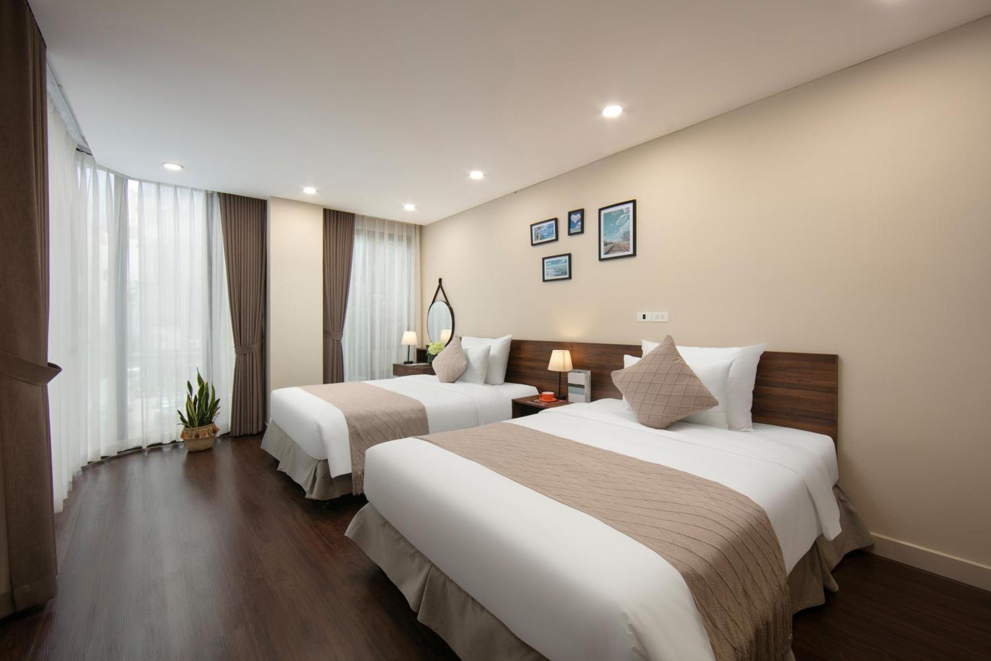 Hb Serviced Apartment - Lac Long Quan Hanoi Bagian luar foto