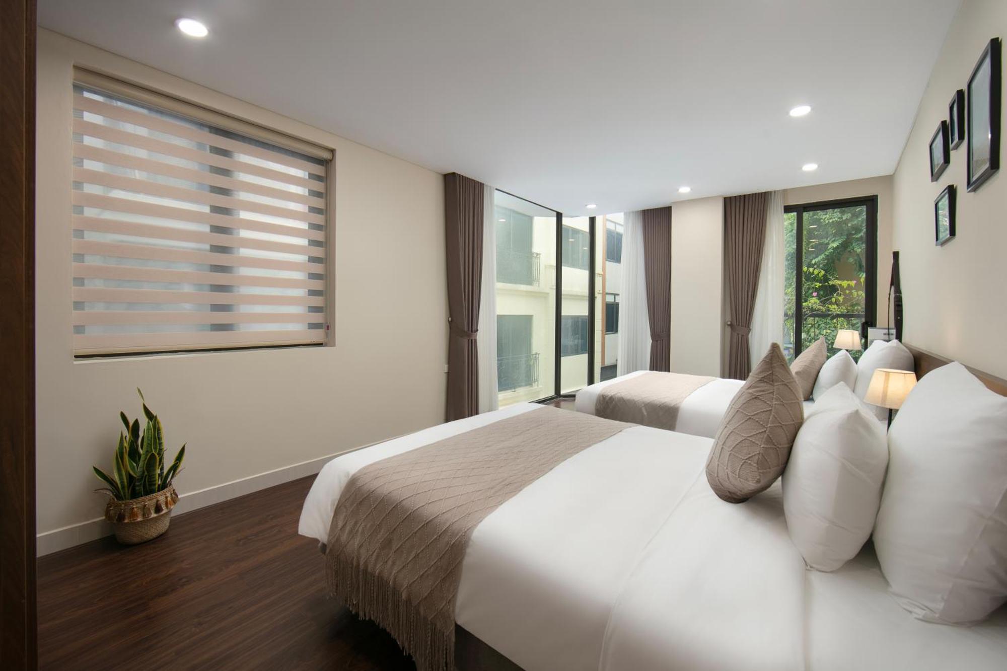 Hb Serviced Apartment - Lac Long Quan Hanoi Bagian luar foto