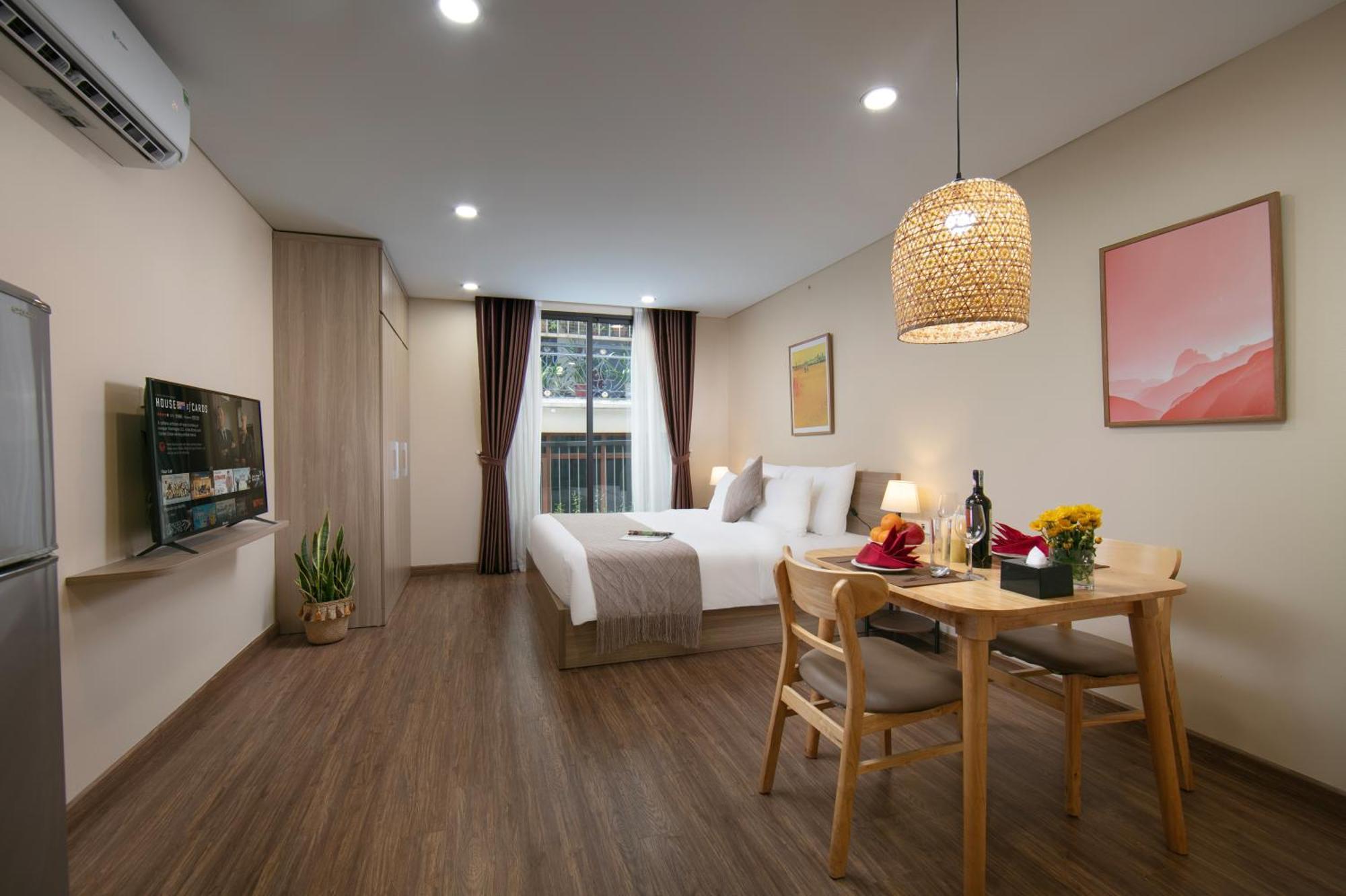 Hb Serviced Apartment - Lac Long Quan Hanoi Bagian luar foto
