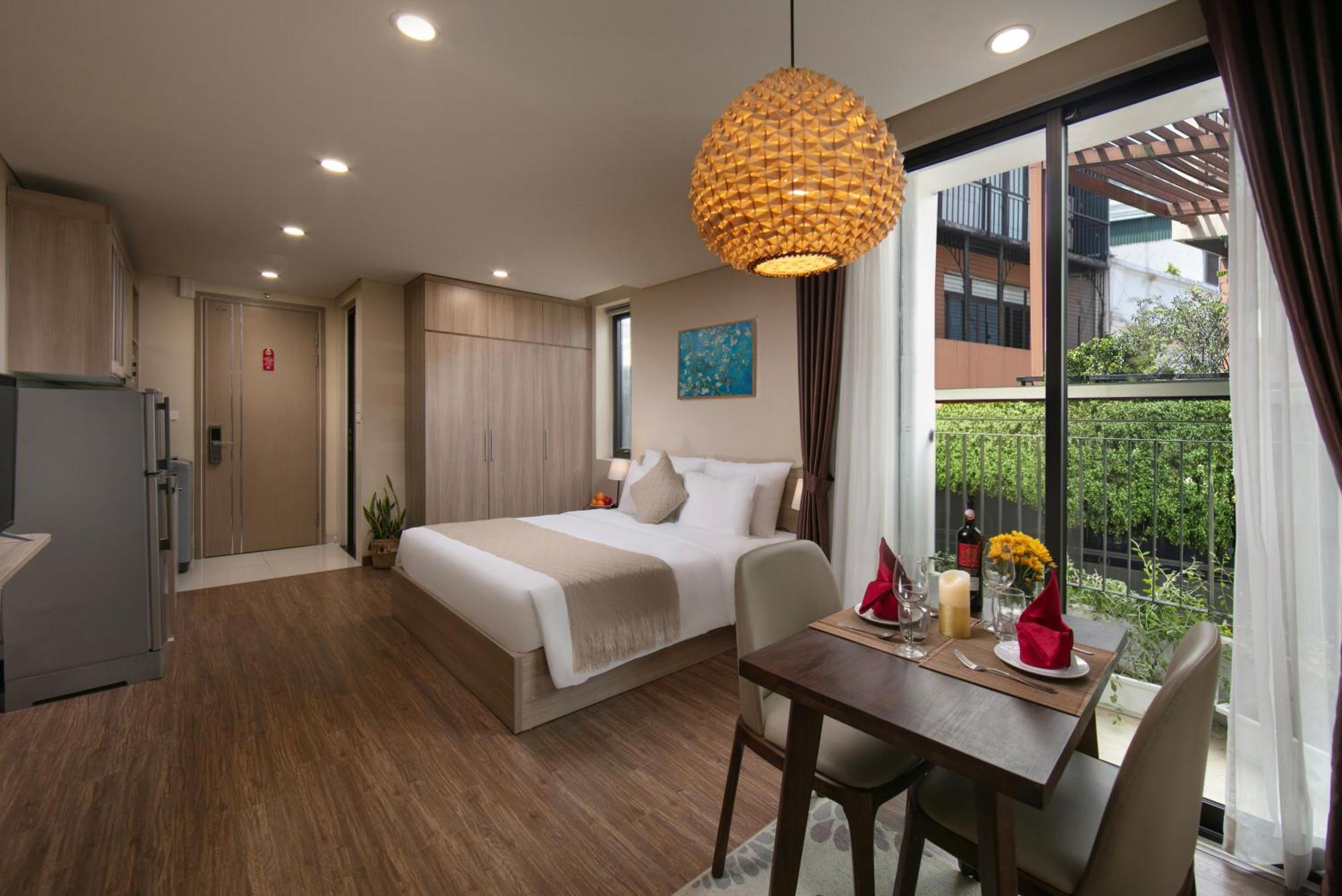 Hb Serviced Apartment - Lac Long Quan Hanoi Bagian luar foto
