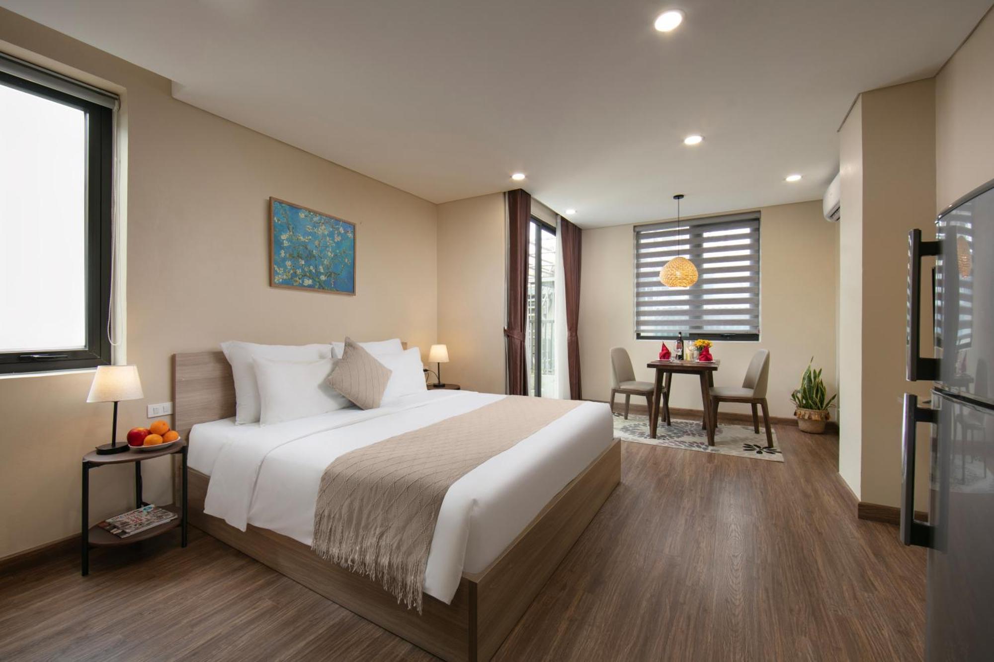Hb Serviced Apartment - Lac Long Quan Hanoi Bagian luar foto