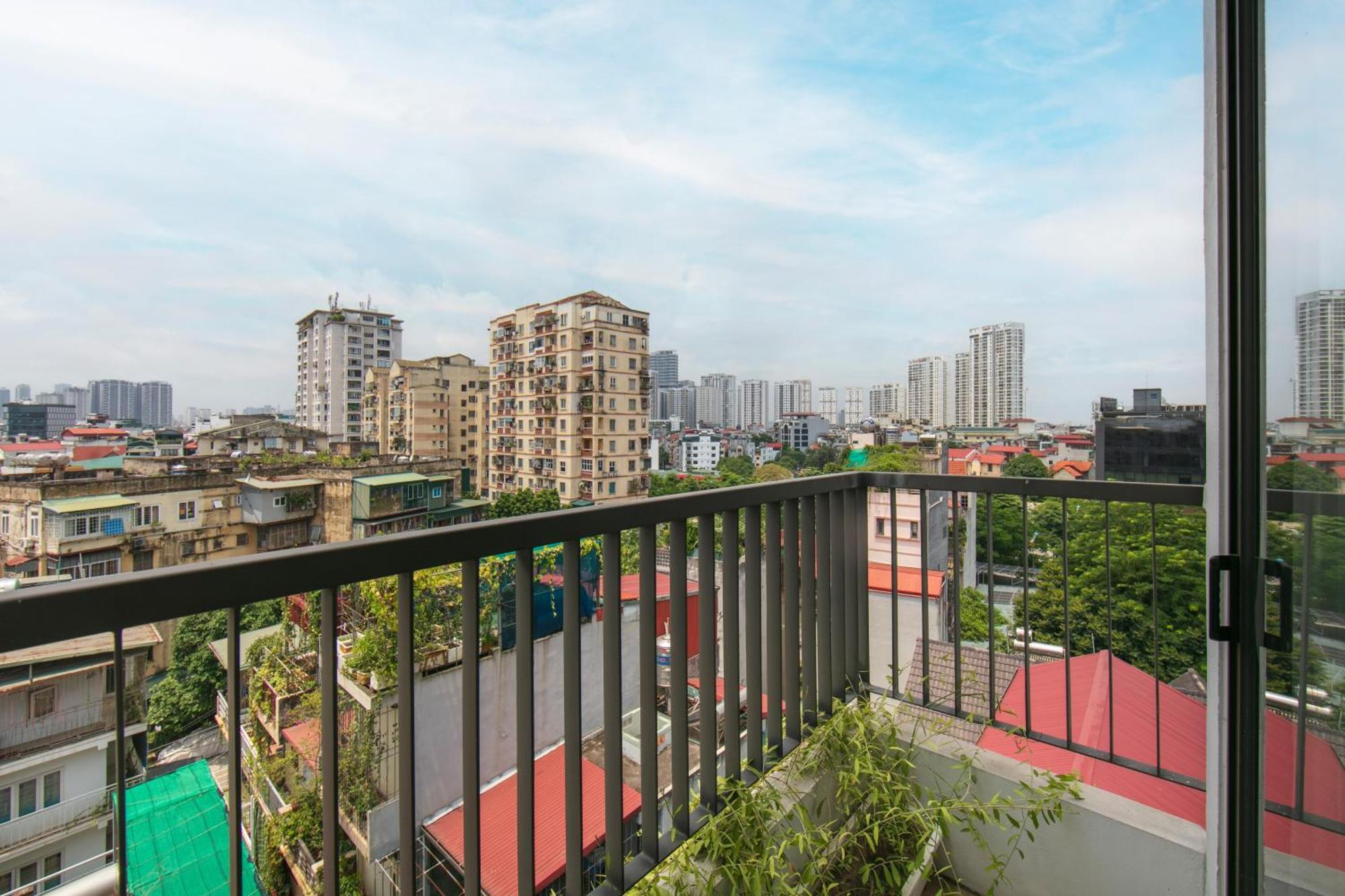 Hb Serviced Apartment - Lac Long Quan Hanoi Bagian luar foto